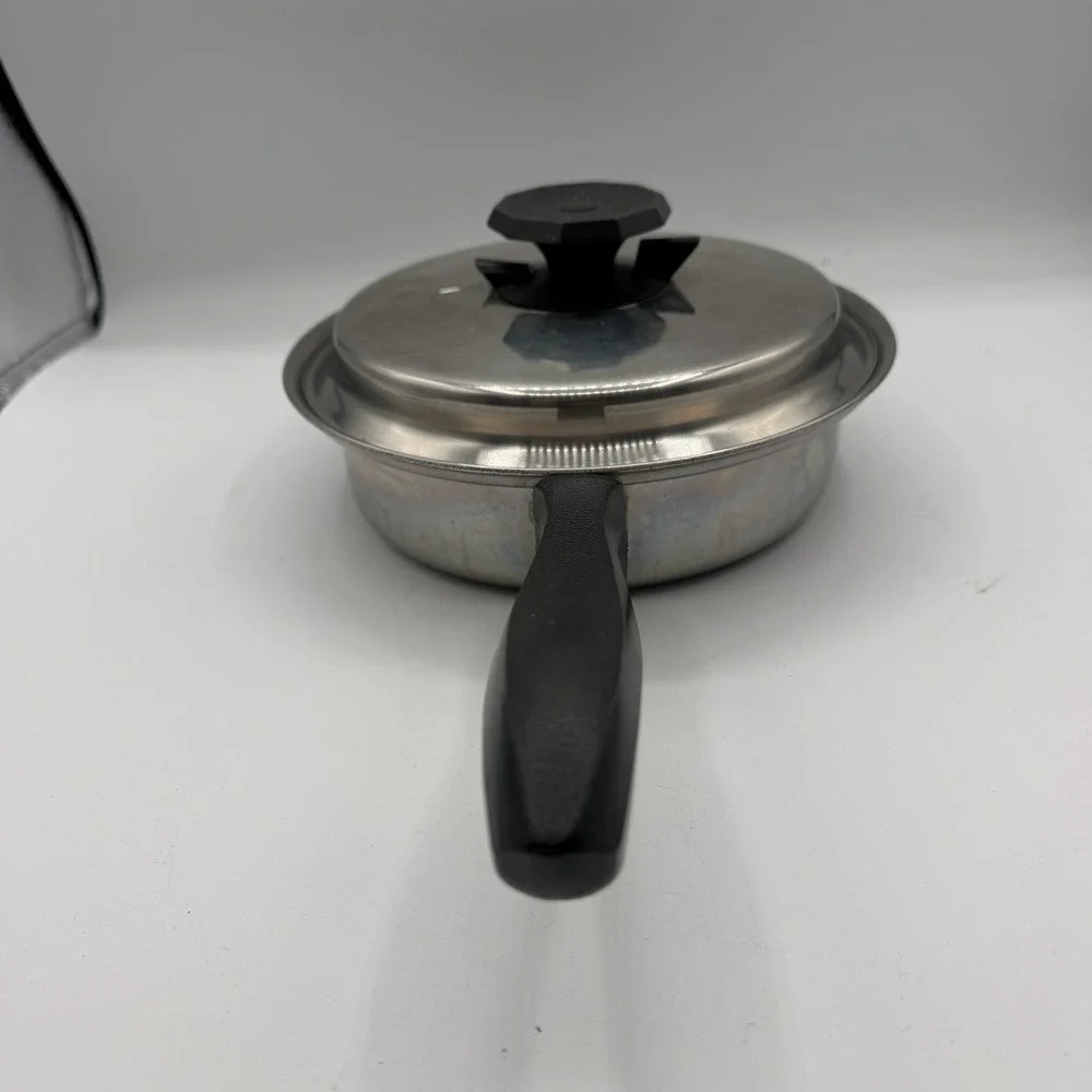 Vintage New Era by Vollrath 1.5 Qt Saucepan w/ Lid Stainless Steel 5-Ply AL-Core